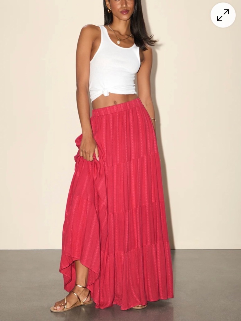 Maxi skirt